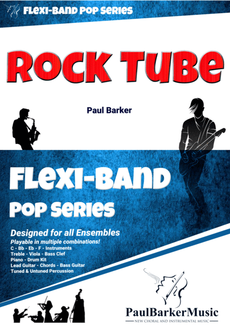 Rock Tube Flexi Band Score Parts Sheet Music