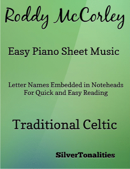 Roddy Mccorley Easy Piano Sheet Music Sheet Music