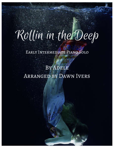 Rolling In The Deep Easy Piano Solo Sheet Music