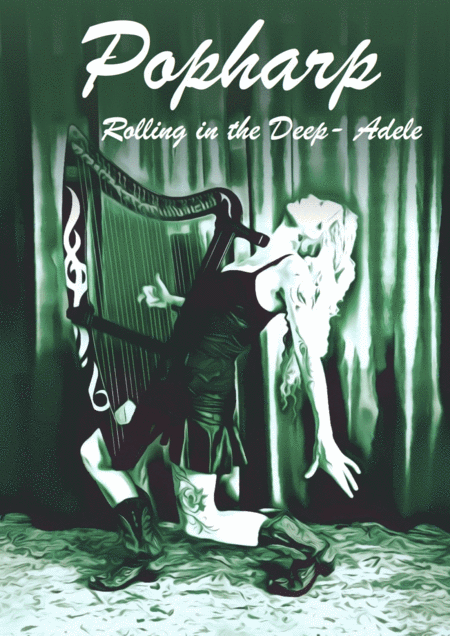 Free Sheet Music Rolling In The Deep Harp Solo Easy Version