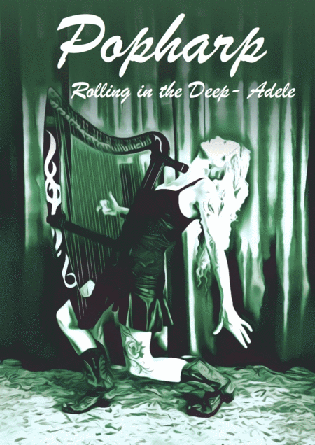 Rolling In The Deep Harp Solo Easy Version Sheet Music