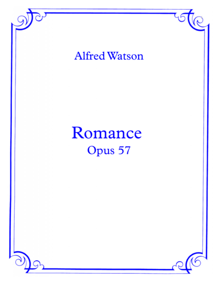 Romance Opus 57 Sheet Music