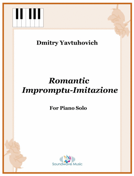 Free Sheet Music Romantic Impromptu Imitazione