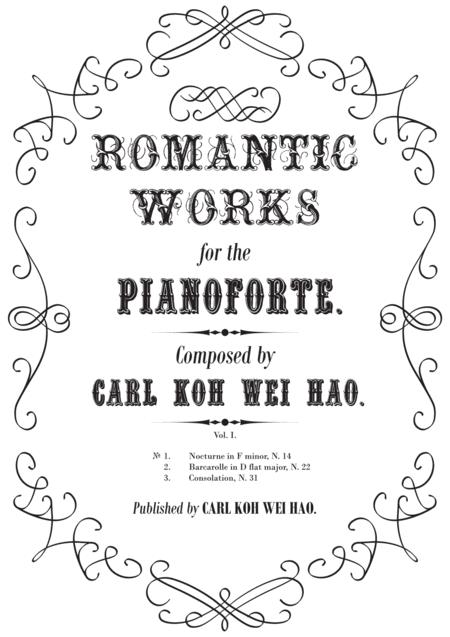 Free Sheet Music Romantic Works For The Pianoforte Volume 1