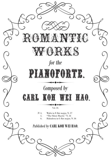 Free Sheet Music Romantic Works For The Pianoforte Volume 2