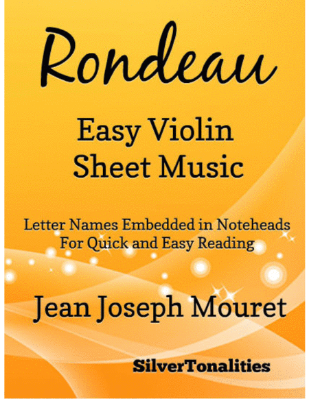 Free Sheet Music Rondeau Easy Violin Sheet Music