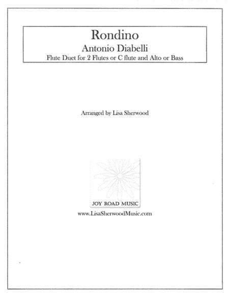 Free Sheet Music Rondino Flute Duet