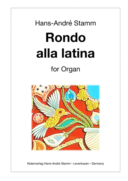 Rondo Alla Latina For Organ Sheet Music