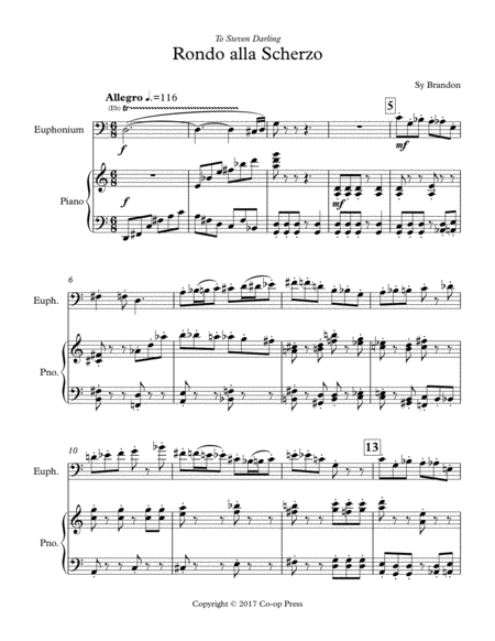 Rondo Alla Scherzo Sheet Music