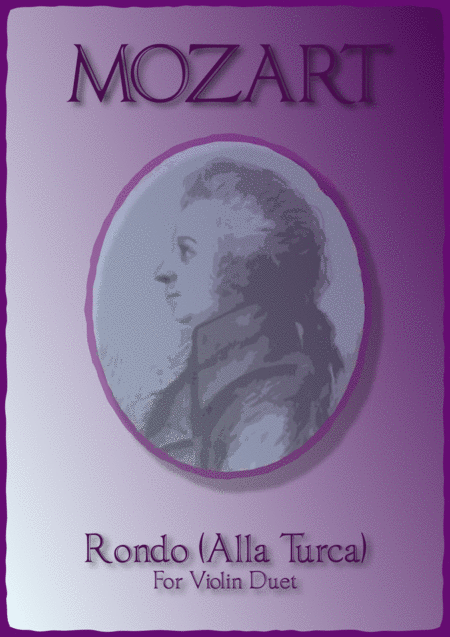 Rondo Alla Turca W A Mozart Violin Duet Sheet Music