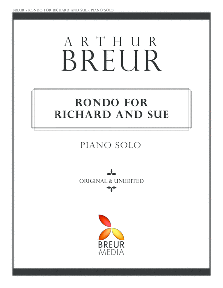 Free Sheet Music Rondo For Richard And Sue Piano Solo