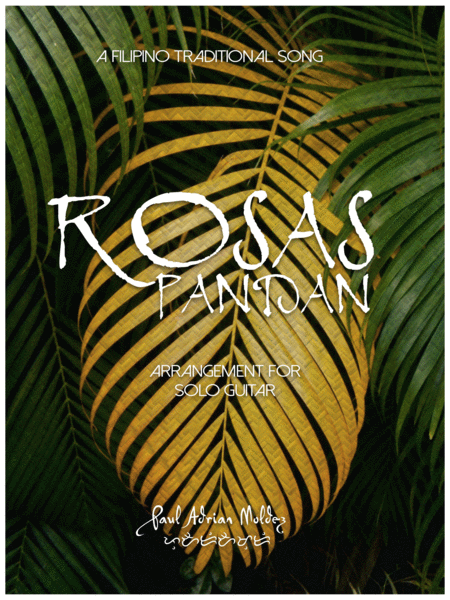 Rosas Pandan Filipino Traditional Song Sheet Music