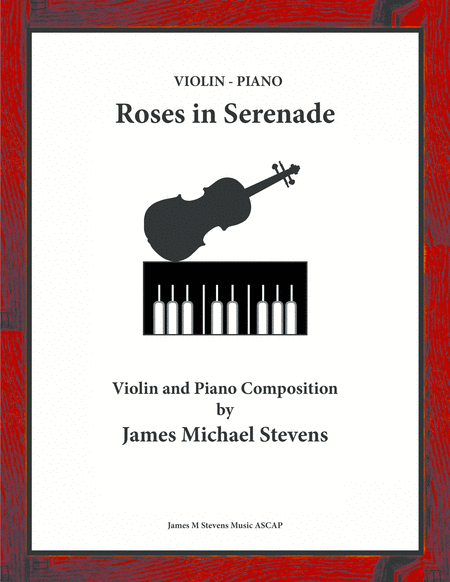 Roses In Serenade Violin Piano Sheet Music