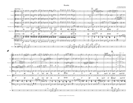 Free Sheet Music Rosetta