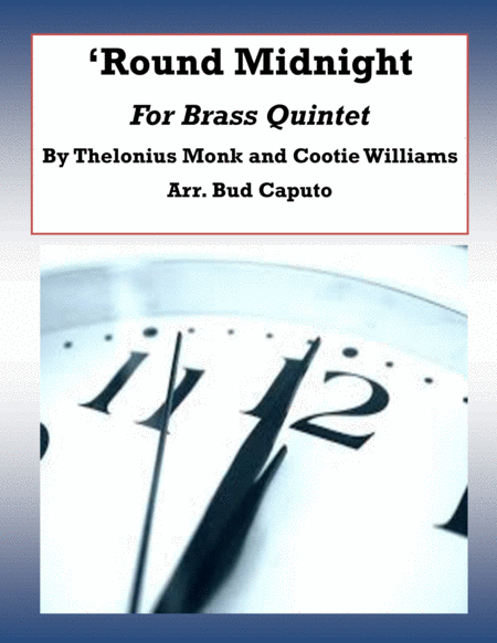 Free Sheet Music Round Midnight For Brass Quintet