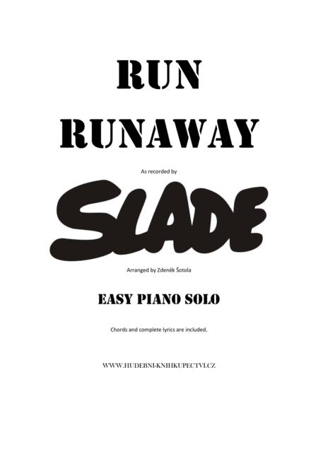 Run Runaway Sheet Music