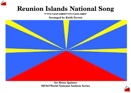 Runionese National Song L Hymne De La Reunion For Brass Quintet Sheet Music