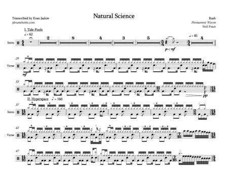 Rush Natural Science Sheet Music