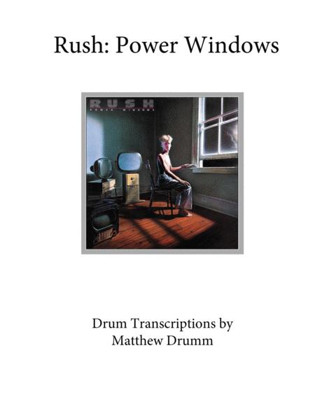 Free Sheet Music Rush Power Windows Complete Album