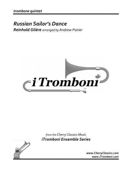 Free Sheet Music Russian Sailors Dance For Trombone Quintet Ensemble