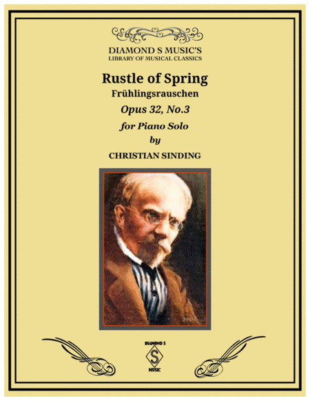 Rustle Of Spring Frlingsrauchen Op 32 No 3 By Christian Sinding Piano Solo Sheet Music