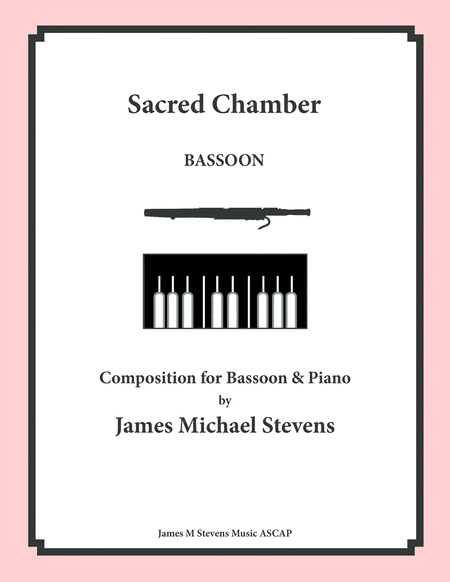 Sacred Chamber Bassoon Piano Sheet Music