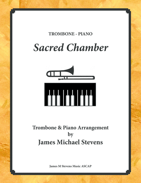 Sacred Chamber Trombone Piano Sheet Music