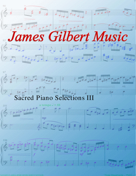 Free Sheet Music Sacred Piano Selections Iii Pnc03