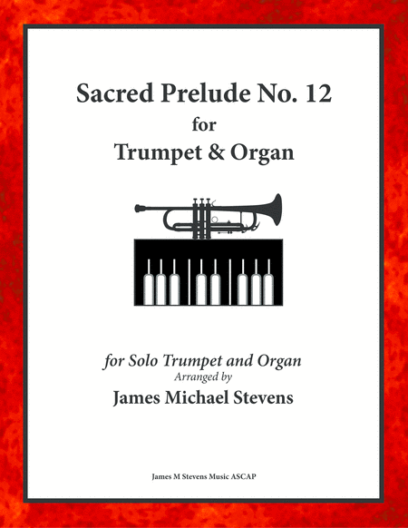 Sacred Prelude No 12 For Trumpet Organ Sheet Music