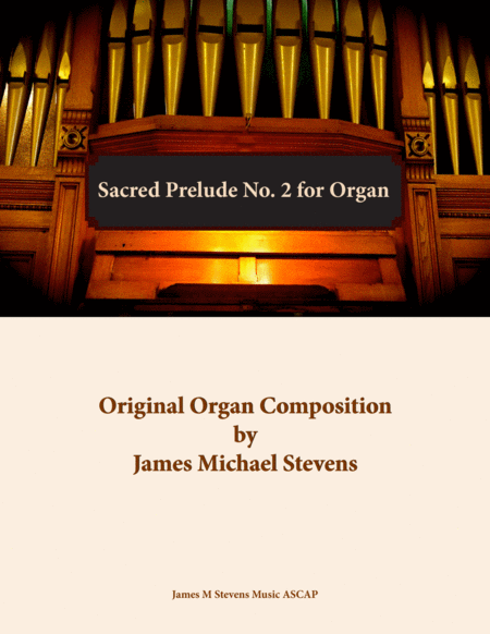 Sacred Prelude No 2 For Organ Sheet Music