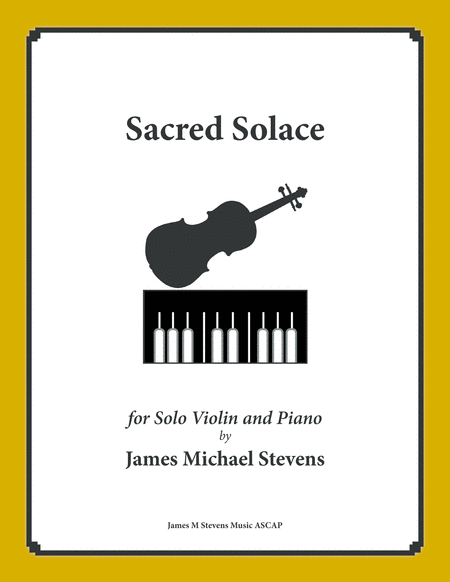 Sacred Solace Solo Violin Sheet Music