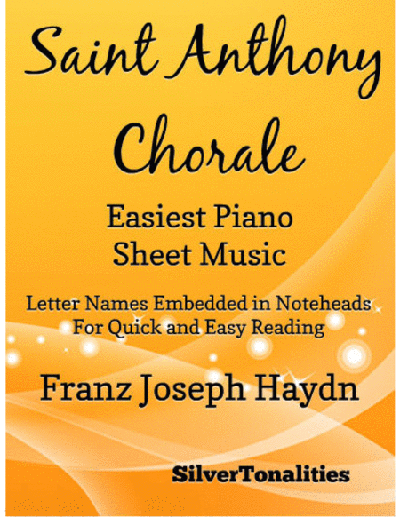 Saint Anthony Chorale Easiest Piano Sheet Music Sheet Music