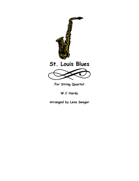 Free Sheet Music Saint Louis Blues