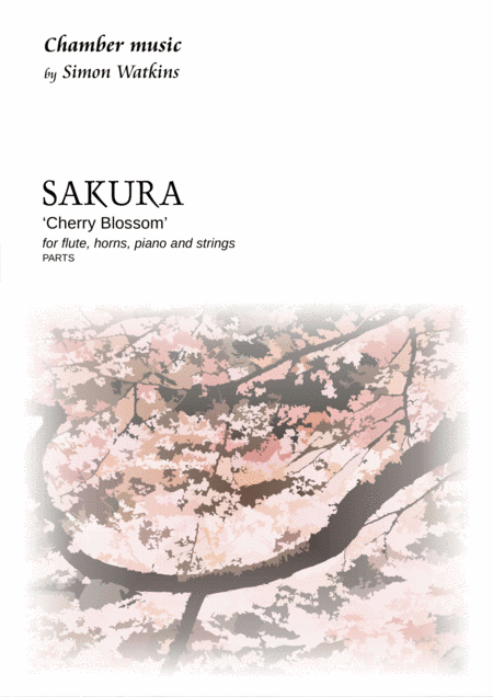 Sakura Cherry Blossom Parts Only Sheet Music