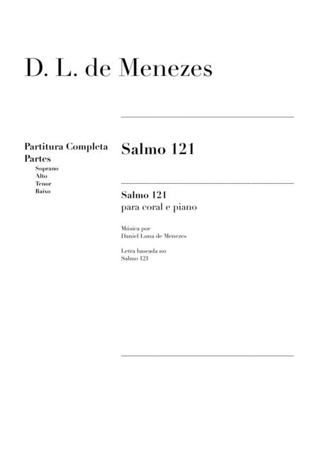 Free Sheet Music Salmo 121