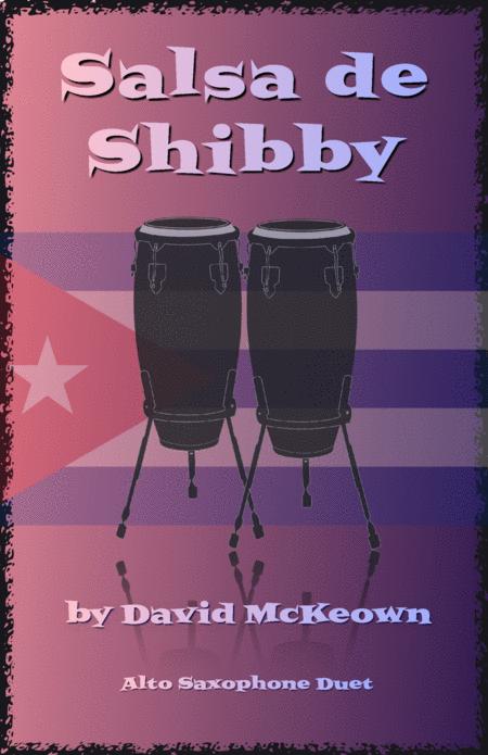 Salsa De Shibby For Alto Saxophone Duet Sheet Music