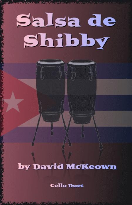 Salsa De Shibby For Cello Duet Sheet Music