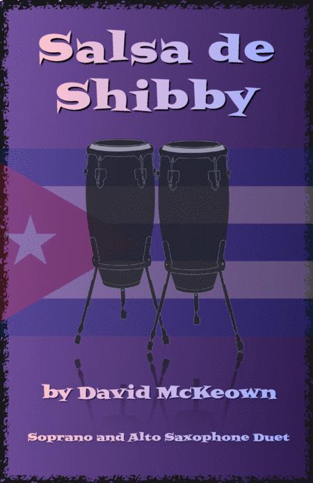 Free Sheet Music Salsa De Shibby For Soprano And Alto Saxophone Duet