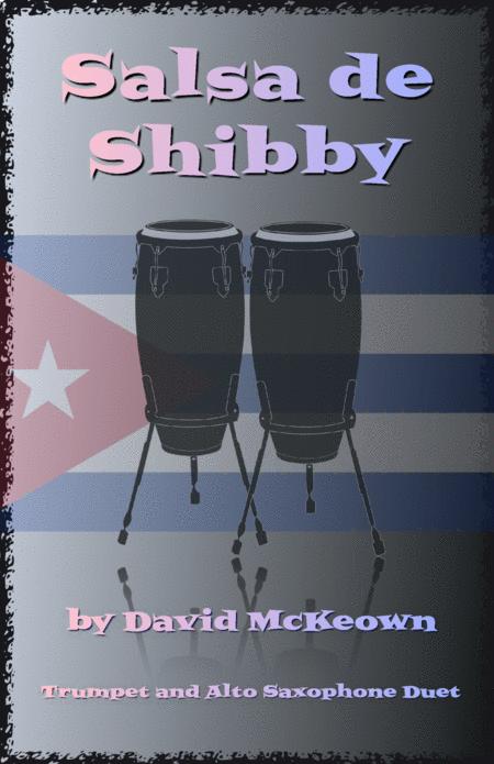 Salsa De Shibby For Trumpet And Alto Saxophone Duet Sheet Music