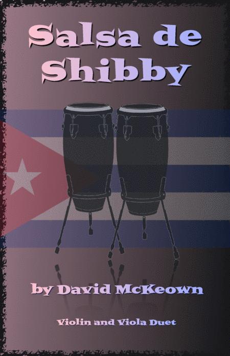 Salsa De Shibby For Violin And Viola Duet Sheet Music