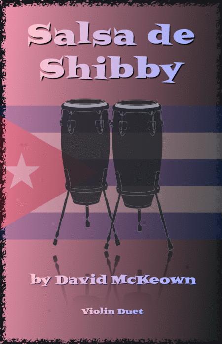 Salsa De Shibby For Violin Duet Sheet Music