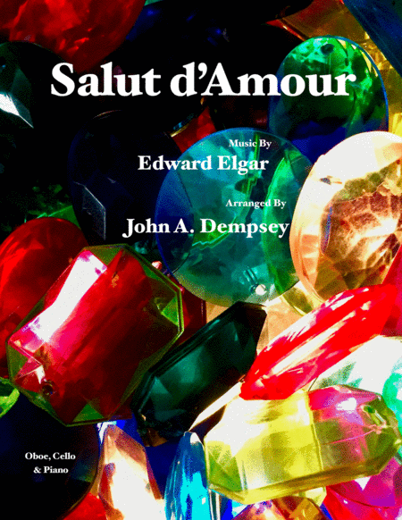 Salut D Amour Loves Greeting Trio For Oboe Cello And Piano Sheet Music