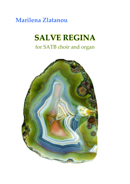 Salve Regina For Satb Choir And Organ Sheet Music