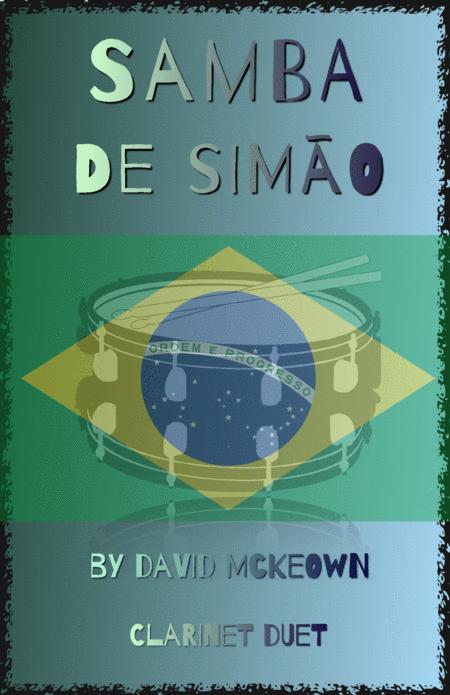 Free Sheet Music Samba De Simo For Clarinet Duet