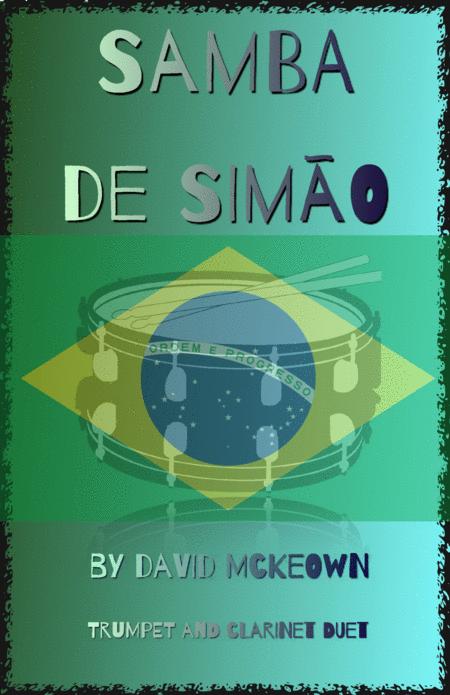 Samba De Simo For Trumpet And Clarinet Duet Sheet Music