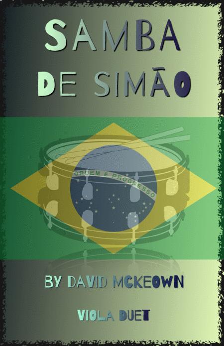 Samba De Simo For Viola Duet Sheet Music