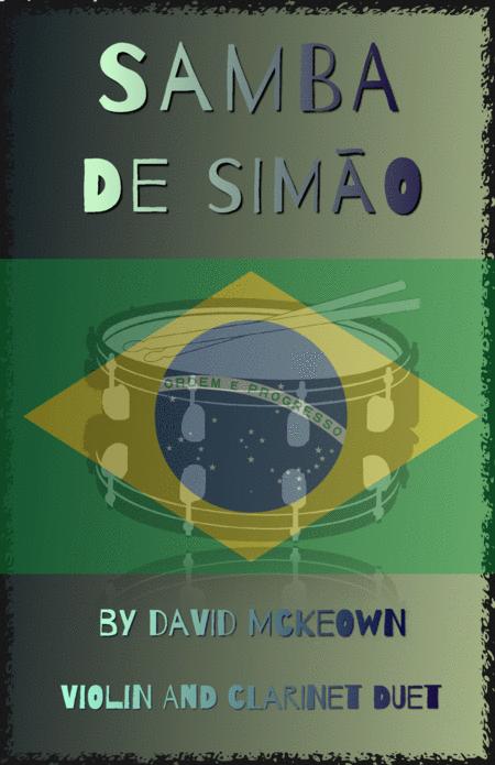 Free Sheet Music Samba De Simo For Violin And Clarinet Duet