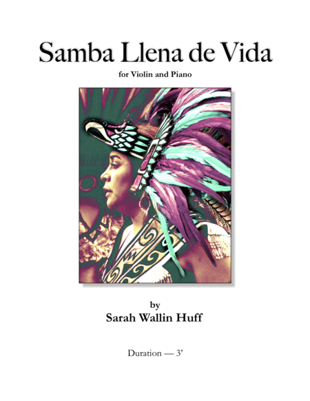 Samba Llena De Vida Violin Piano Sheet Music