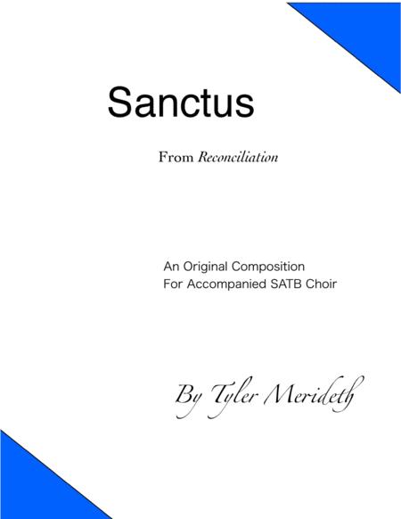 Free Sheet Music Sanctus From Reconciliation