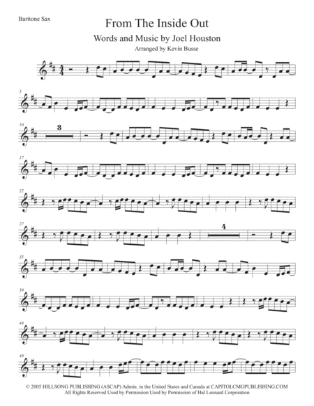 Santa Claus Is Comin To Town Easy Key Of C Tenor Sax Sheet Music